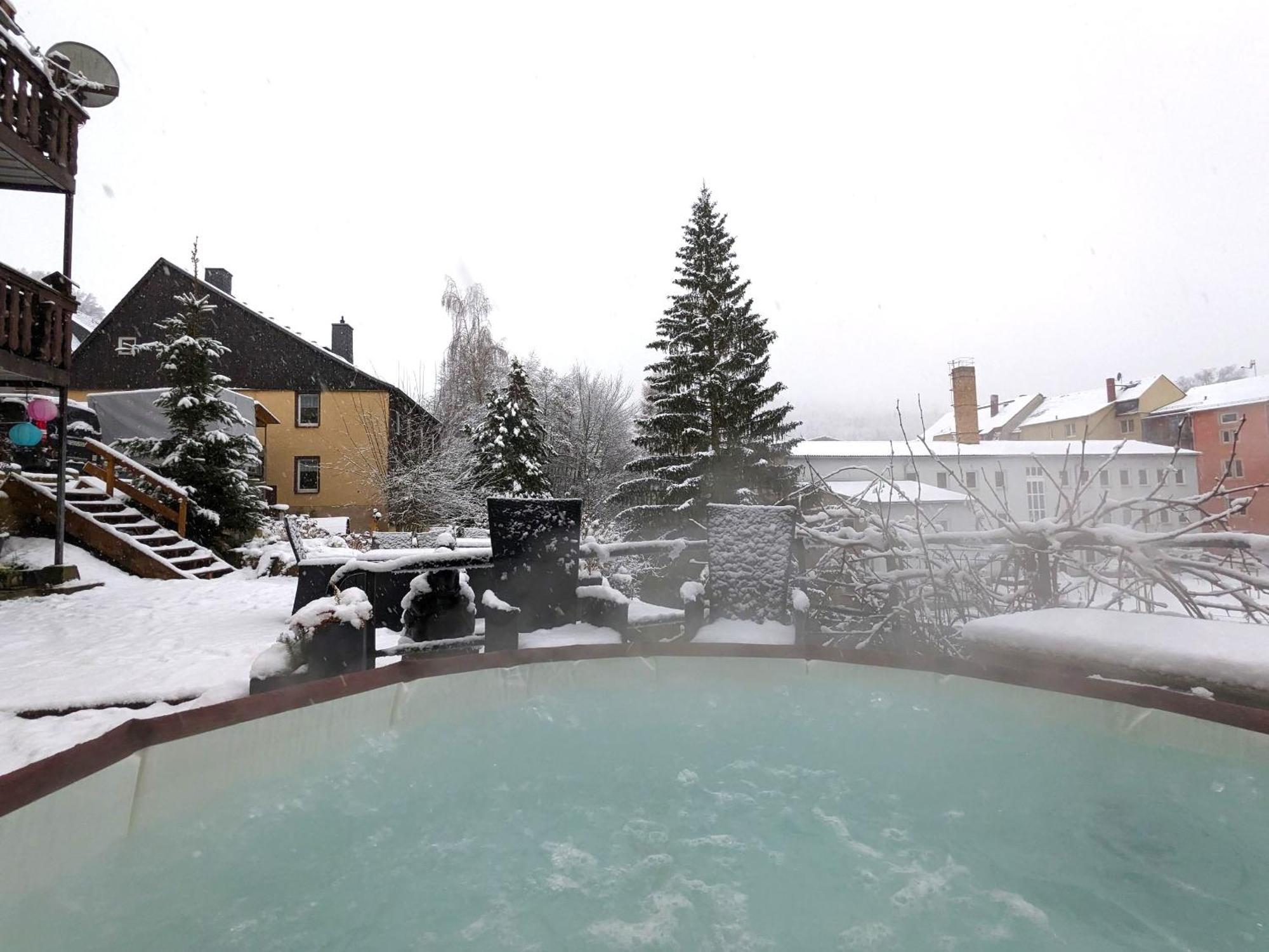 Ut - Urlaubsmagie - Urlaubstraum Mit Whirlpool, Pool & Sauna Sebnitz Exterior photo